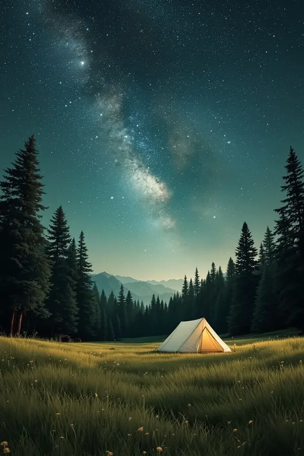 草原上的星空